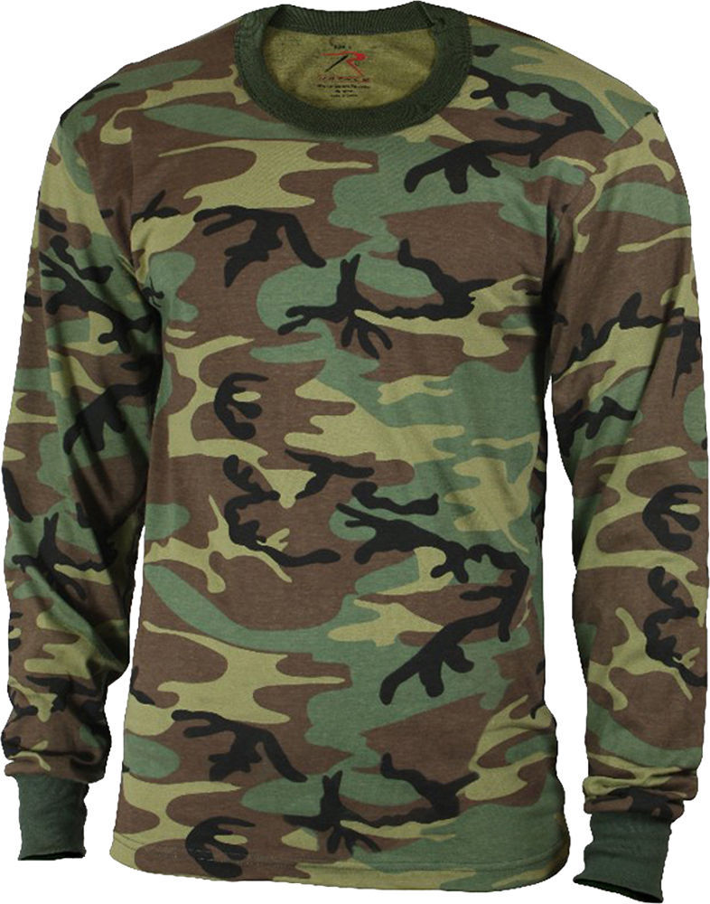 Футболка Long Sleeve T-shirt Camouflage 